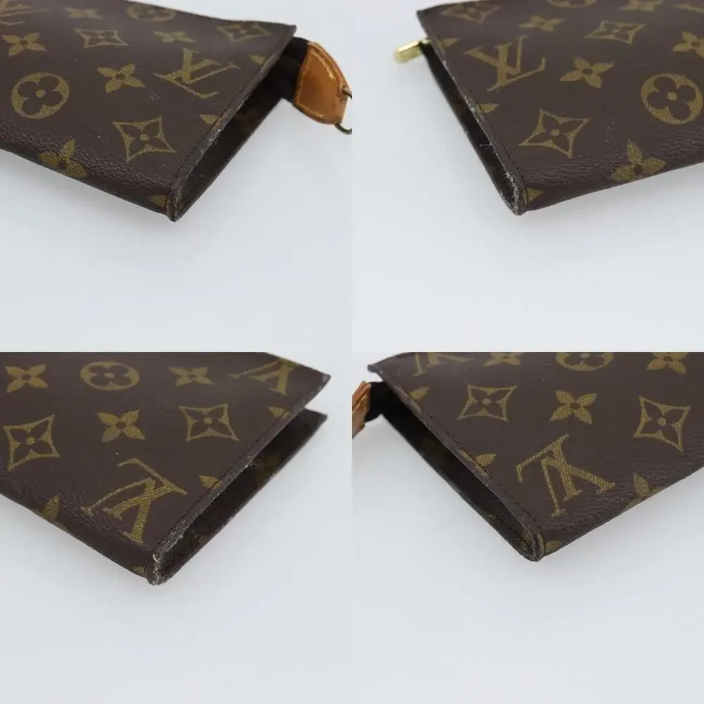 Louis Vuitton Monogram Bucket GM Pouch Accessory Brown